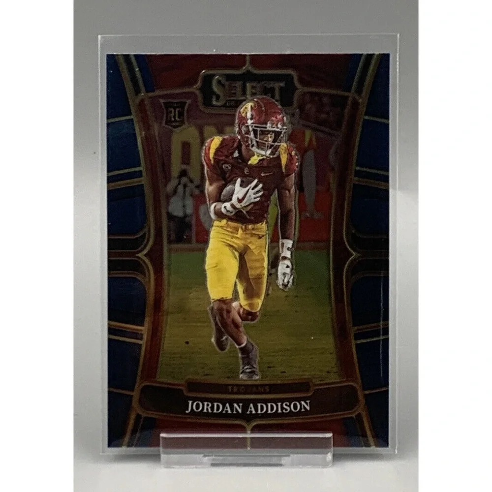 2023 Panini Select Draft Picks Jordan Addison RC #6 U.S.C.‎ Trojans